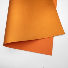 Фоамиран металлик оранжевый, лист 60x70см толщина 2мм