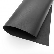Фоамиран металлик черный, лист 60x70см толщина 2мм