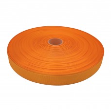 Лента репсовая оранжевый 20 мм, длиной 91,5 м